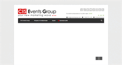 Desktop Screenshot of ciseventsgroup.com